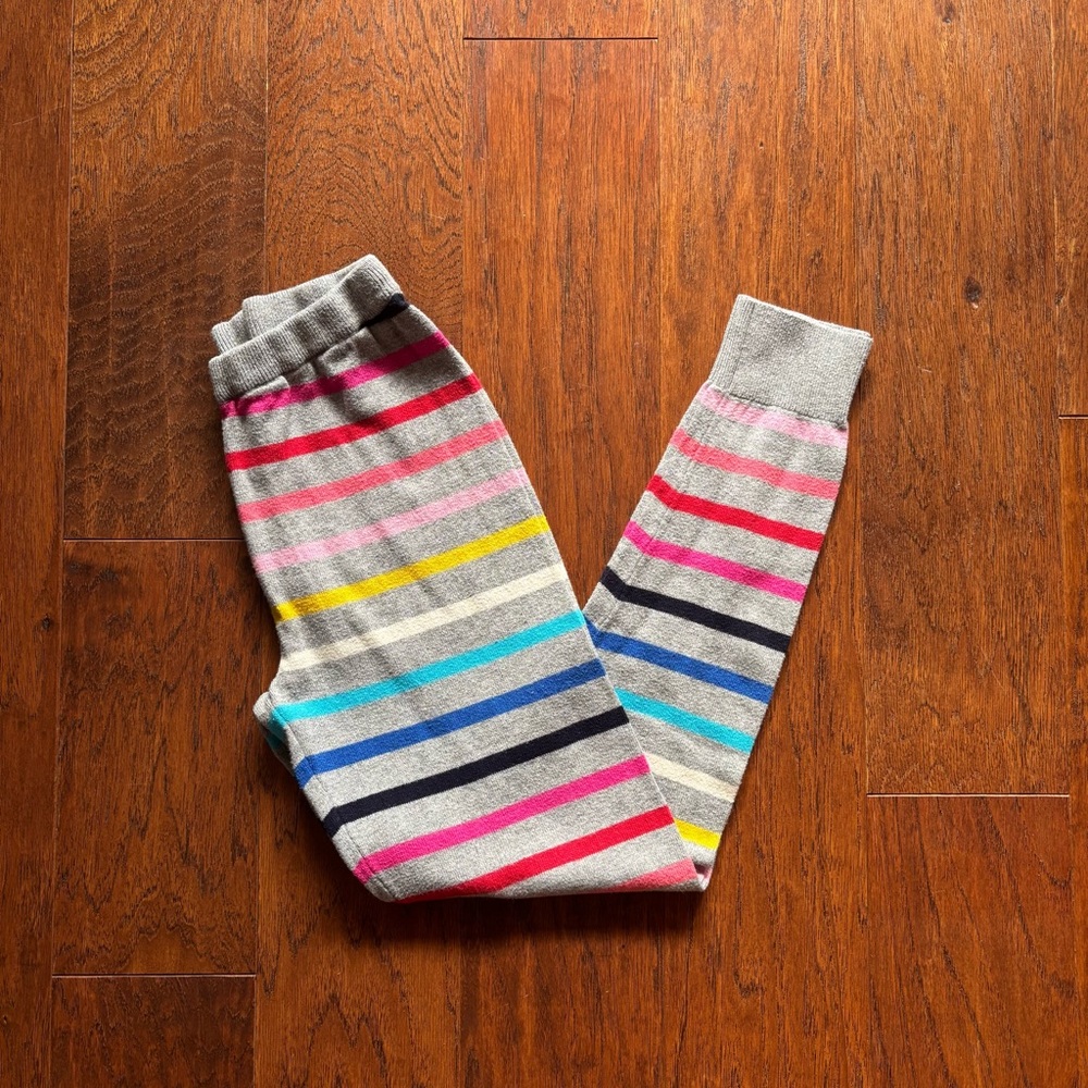 GAP Kids Multicolor Stripe Knit Leggings | Size L